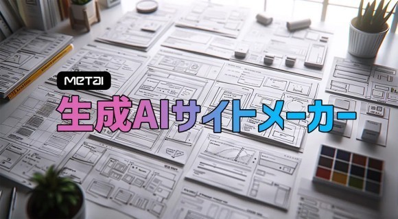 「生成AIサイトメーカー」サービスのサムネ
