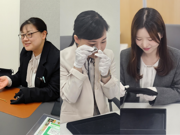 買取専門店 諭吉（ゆきち）の査定士3名