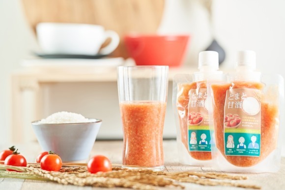 兵庫県小野市産トマトと米麹の「とまと甘酒」