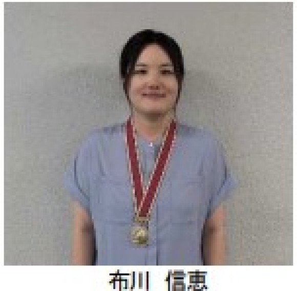 金賞を受賞した 布川 信恵