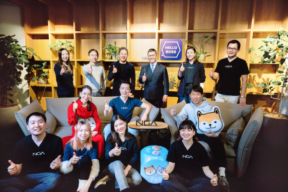 NGA CEOの王沁率いるチームおよび参画する事業家の一部