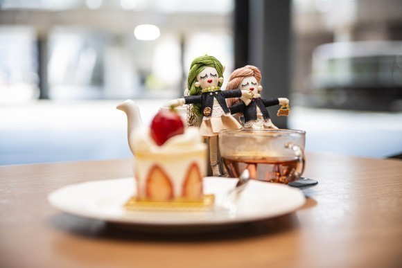 春のおでかけルルベちゃん®︎とファゴットのケーキセット