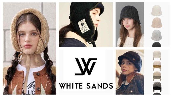 韓国発の注目帽子ブランド「WHITE SANDS」と「BLACK SANDS」 日本での完全独占販売権を取得し、今冬、日本での販売をスタート