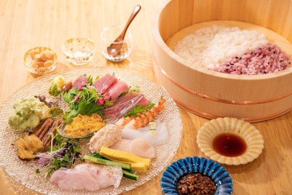 「まぼろしの手巻き寿司ディナー」御食事ゆにわ