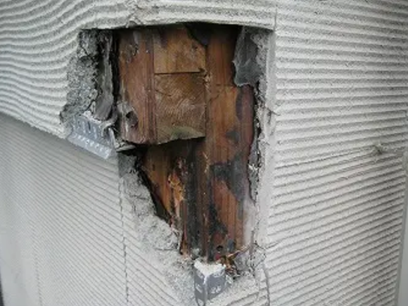 防水の施工不良