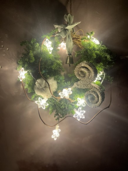 親子で作る「映える」クリスマスリース！