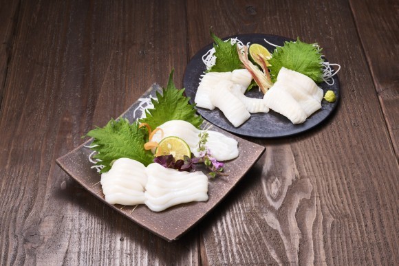 「足より美味」と評判の生たこの“頭”をさしみやそうめんに！