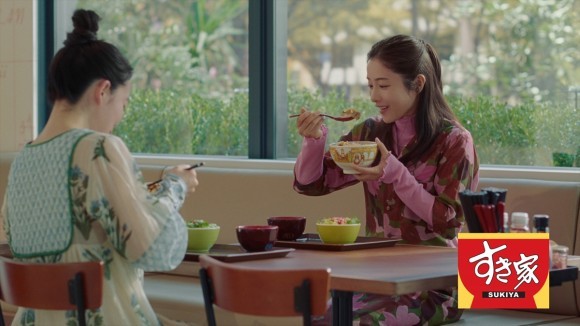 すき家_明太マヨチーズ牛丼CM