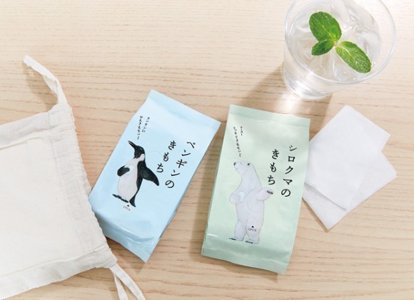 頭皮や髪もスースースッキリ！キモチ 氷冷 シャワーシート