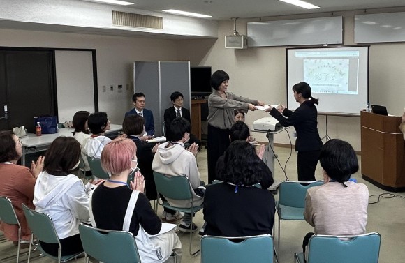 下関市菊川町 テレワークスキルアップ講座修了式の様子