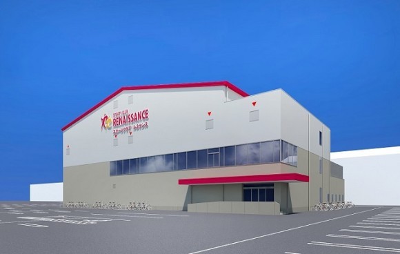 「スポーツクラブ ルネサンス・イオンモール座間24（仮称）」外観イメージ