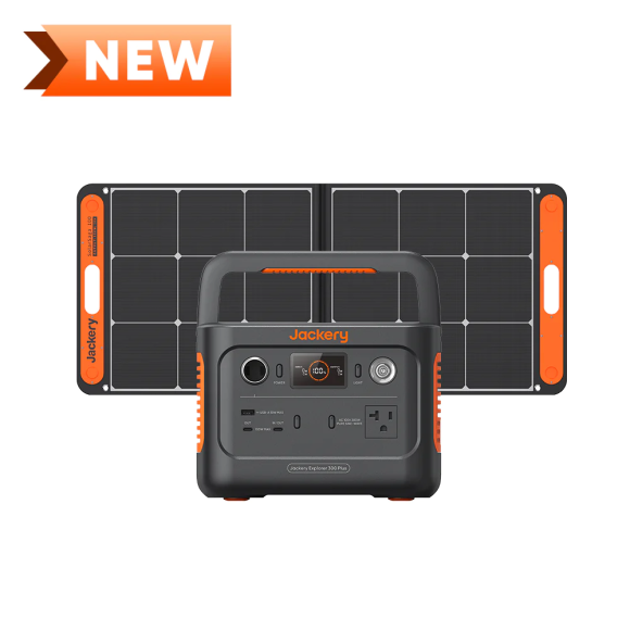 大好評販売中のJackery ポータブル電源 300Plus、100Wソーラーパネルをセットにした商品を追加販売開始
