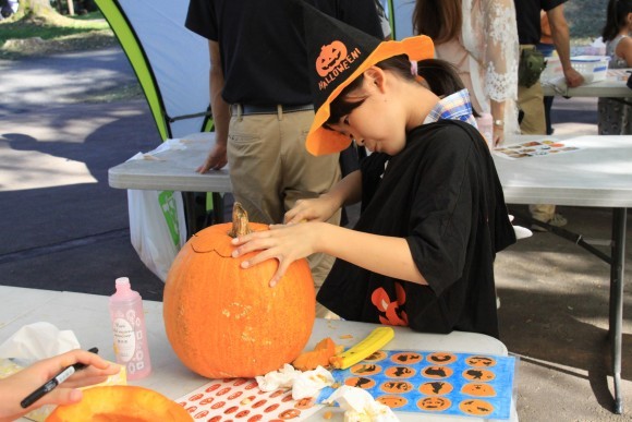 ハロウィーンランタンをつくろう！