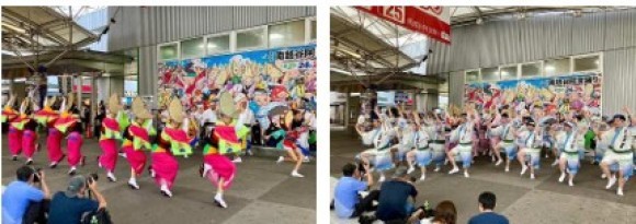 南越谷阿波踊り地元連