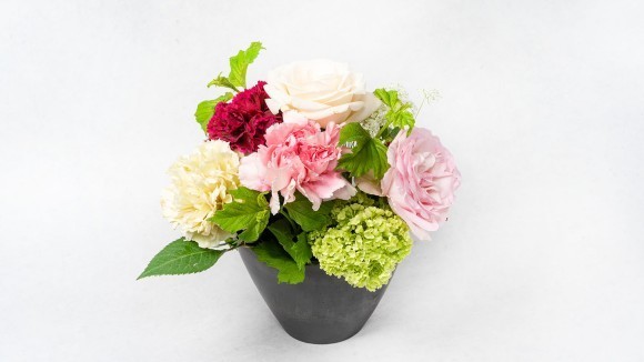 プレゼント用季節のアレンジメント4950円