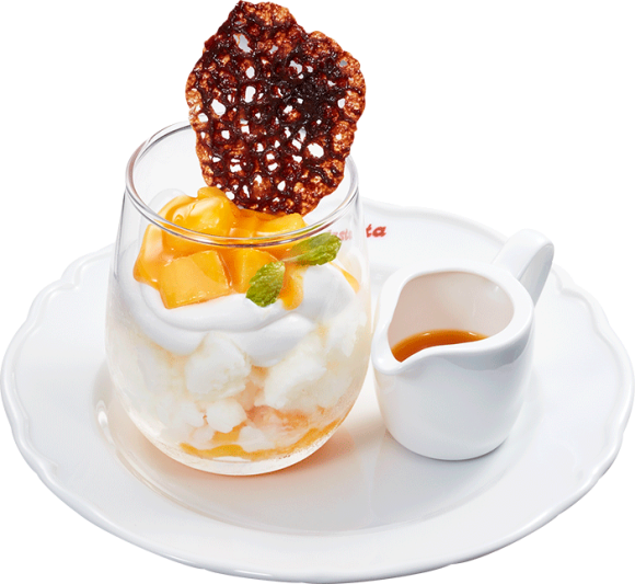 ジョリーパスタ_グラスパフェ ミルクグラニータ