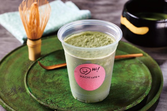 夏の抹茶スムージー　京都の老舗「森半」の宇治抹茶を使用