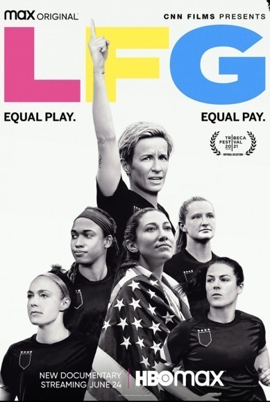 サッカー界の男女の待遇格差解消を訴えたミーガン・ラピノーとアメリカ女子代表の ドキュメンタリー『LFG -モノ言うチャンピオンたち-』を国内初上映！