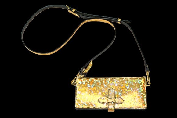 生まれ変わる財布リボーンウォレット/クリスタルゴールド（ハープシール）