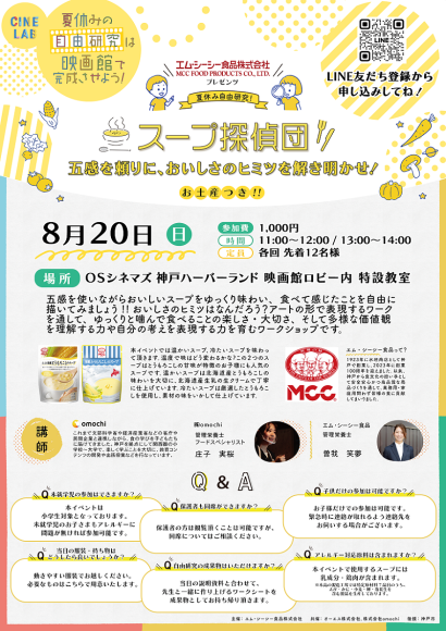 「スープ探偵団〜五感を頼りに、おいしさのヒミツを解き明かせ！〜」