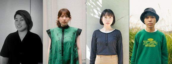 左からAチーム宮瀬佐知子、林真子。Bチーム渡邉りか子、北林佑基。