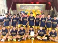 優勝した、名護中学校男子バスケットボール部