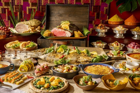 サマーランチ＆ディナービュッフェ イメージ図