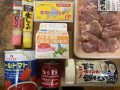 簡単キャンプ飯　材料一例