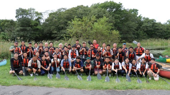 団体MICE北海道苫小牧市で美々川カヌープラン