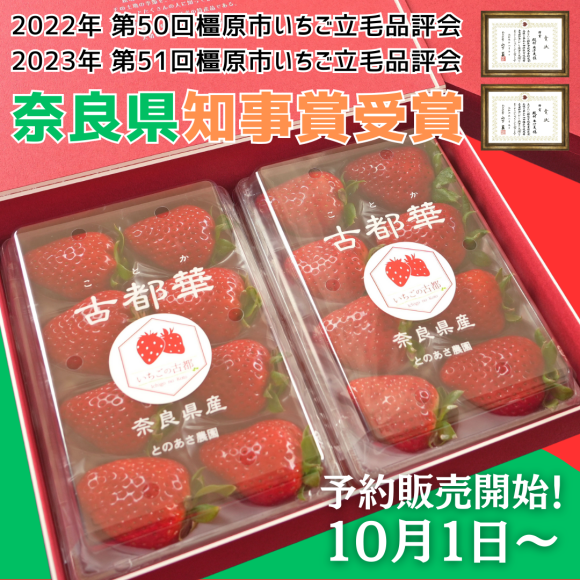 古都華、予約販売開始