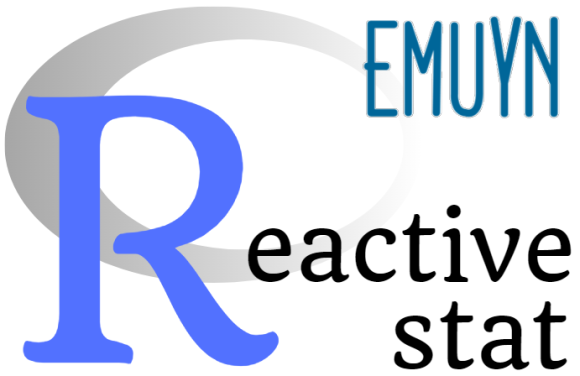 Reactive stat ブラウザだけで使える無料統計ソフト