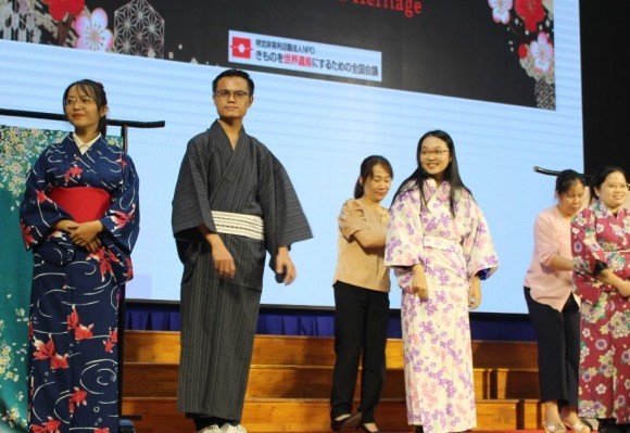 きものの着付け体験会も開催