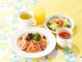 ココス_ヤリイカと濃厚明太子のパスタランチ