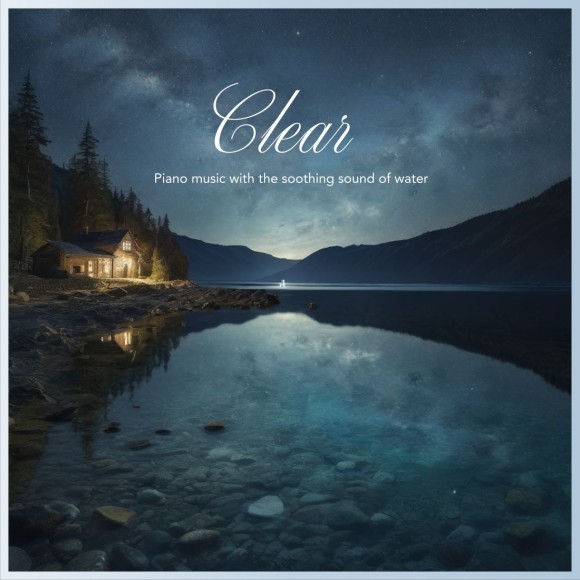 Classy Moon / Clear - Piano music with the soothing sound of water-
