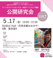 アーツカウンシルさいたま・研究アソシエイト事業公開研究会#02を開催します