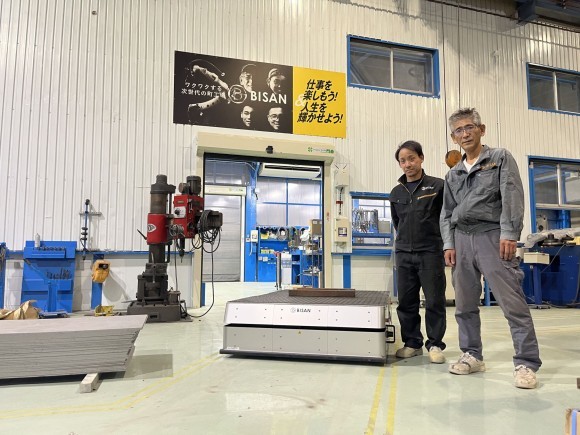 ビサン様 AGV導入後