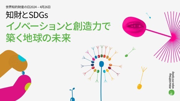 世界知的財産の日2024　4月26日　知財とSDGs