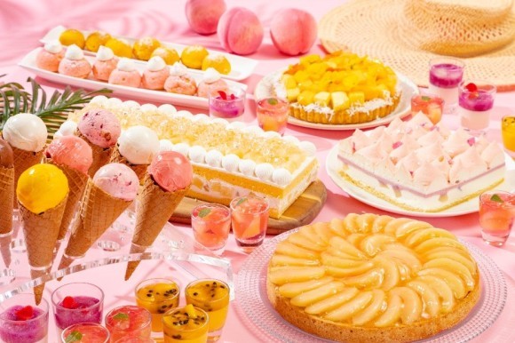 スイーツブッフェ「ピーチマニア！」