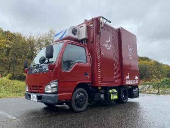 【画像】新型ジビエカー 初の⼀般公開