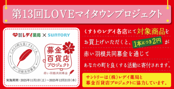 レデイ薬局「ＬＯＶＥ マイタウンプロジェクト」