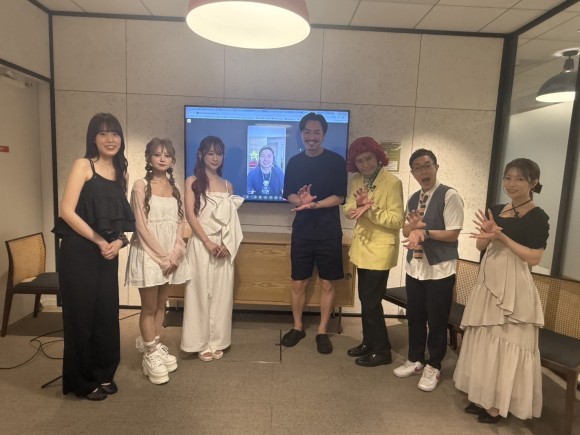 【株式会社エンターファンズ】代表中川と、カーブアウト所属ライバー4名が「Powered by TV〜元気ジャパン〜」に出演いたしました！