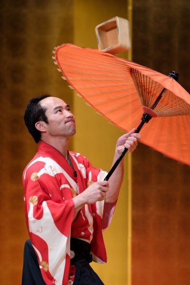 太神楽曲芸師　豊来家 大治朗氏