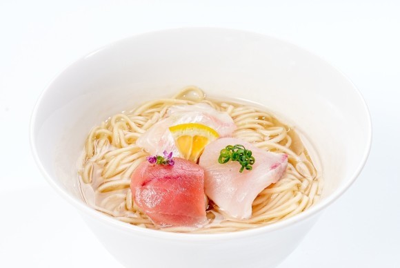 絶品!　鮨 meets ラーメン!　黄金のクリア魚介
