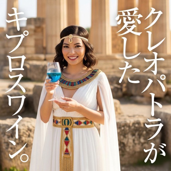 クレオパトラが愛した、キプロスワイン。