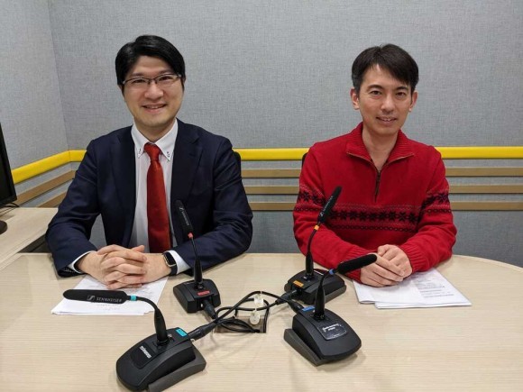 山田真哉さんゲスト回の収録風景