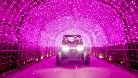 「クリスタル・ウィンター・バギー」の走行イメージ