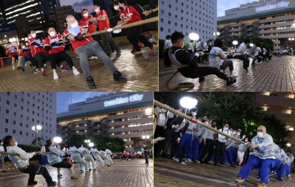 「第2回サンシャインシティ綱引き大会」