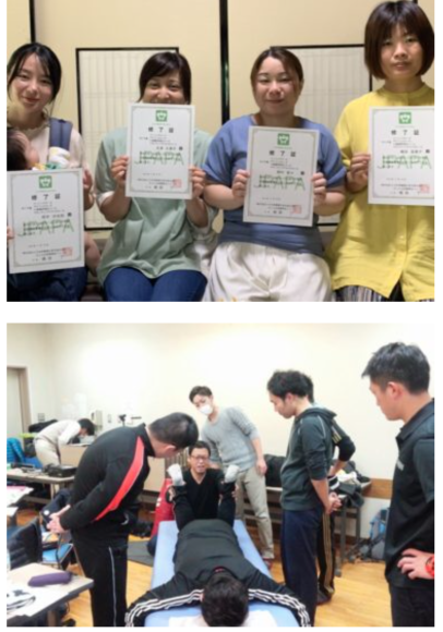 出張指導コースの様子