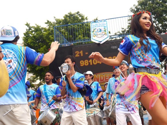 日本・ブラジル外交関係樹立130周年を祝して 日本のサンバチーム「Quer