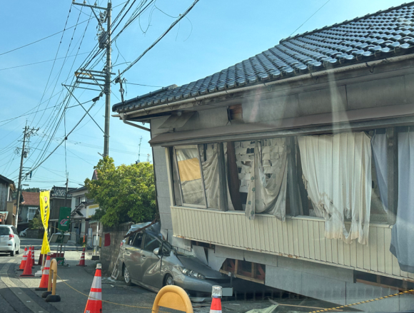 現地における家屋被害